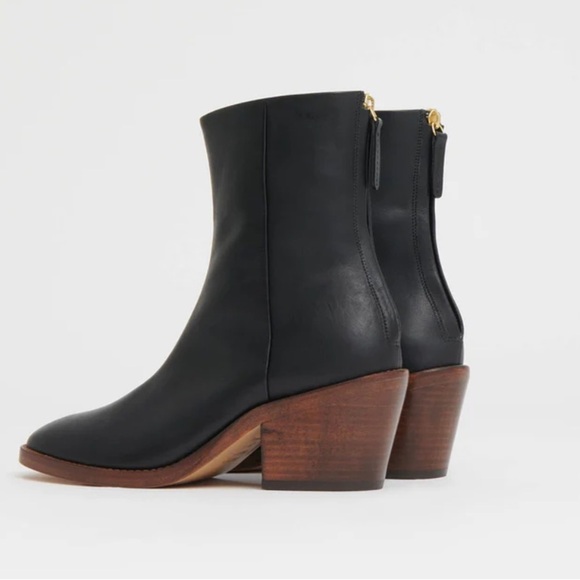 New MANSUR GAVRIEL Day Ankle Boot Black EU 38.5 US 8 - Picture 3 of 12